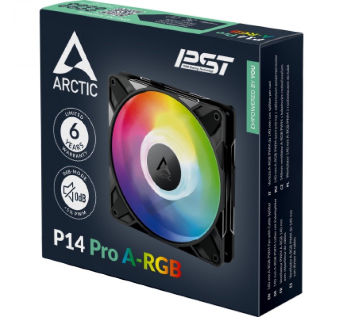 Arctic Кулер до корпусу Arctic P14 Pro A-RGB Black (ACFAN00315A)