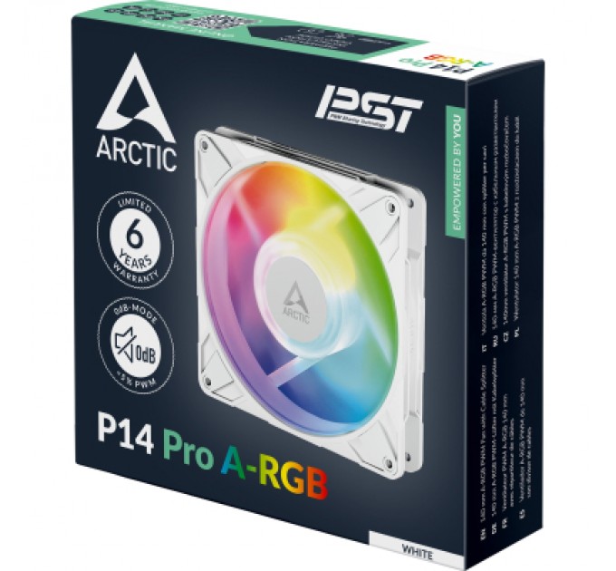Arctic Кулер до корпусу Arctic P14 Pro A-RGB White (ACFAN00318A)