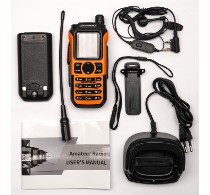 Baofeng Портативна рація Baofeng UV-21M Orange