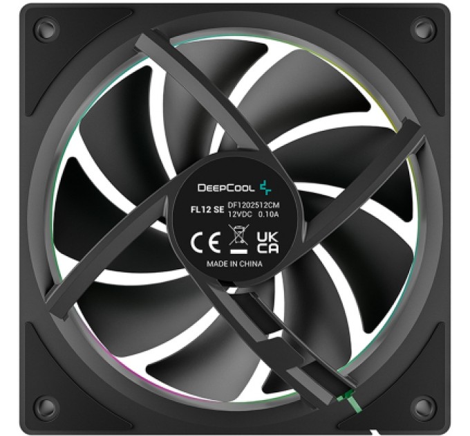 Deepcool Кулер до корпусу Deepcool Набір вентиляторів Deepcool FL12SE 3IN1 для корпусу 3*120x120x25мм, HB, (FL12 SE 3IN1)
