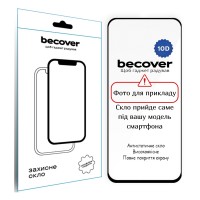 Скло захисне BeCover 10D Apple iPhone 17 Black (714072)