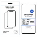 BeCover Скло захисне BeCover 10D Oppo A5x / A5 2025 (4G/5G) Black (713930)