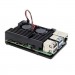 Raspberry Pi Додаткове обладнання до промислового ПК Raspberry Pi радіатор для 4B алюмінієвий з 2 кулерами (RA503)
