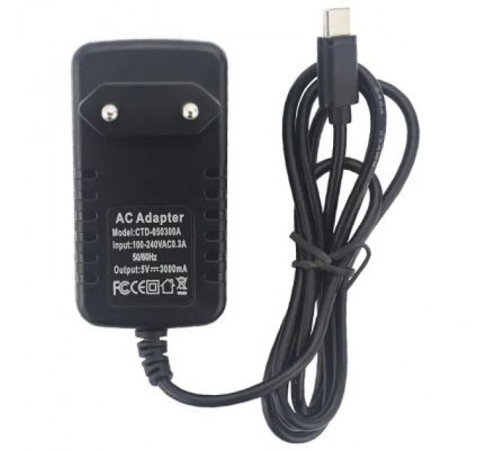 Додаткове обладнання до промислового ПК Raspberry Pi БЖ 5V 3A Type C EU (RA527)