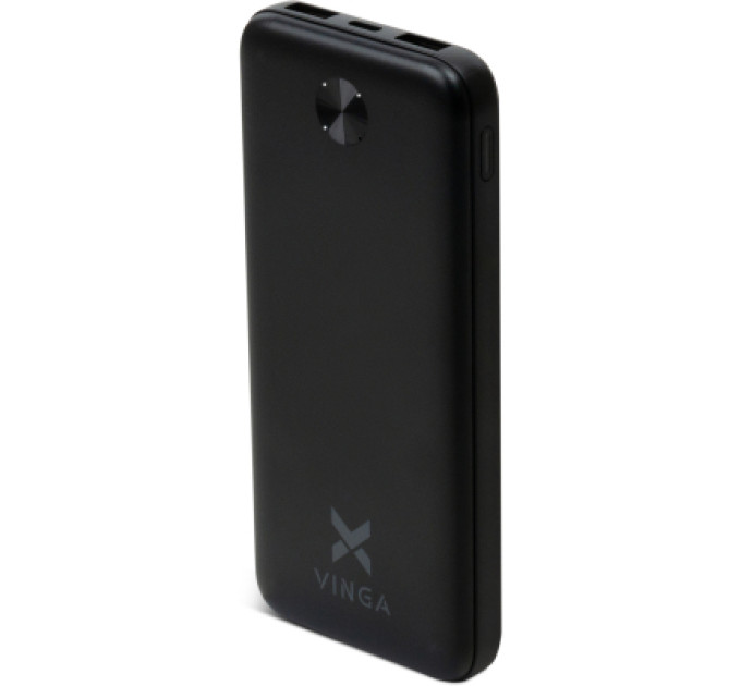 Vinga Батарея універсальна Vinga 10000 mAh 10W Black (VPBB10)