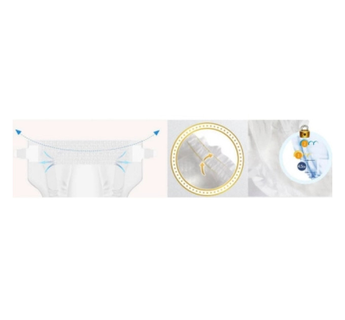 Unijoy Підгузки Unijoy baby Premium XL 5 (12-17 кг) 40 шт (6973920542452)