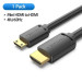 Vention Кабель мультимедійний HDMI A to HDMI C (mini), 1.5m V2.0 4K 60Hz 18Gbps HDR Dolby Vention (AGHBG)