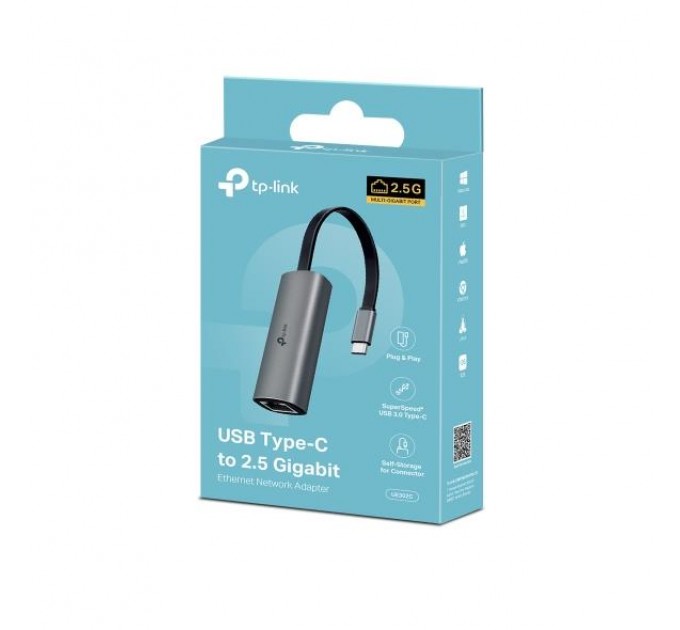 TP-Link Мережевий адаптер USB Type-C, UE302C TP-LINK