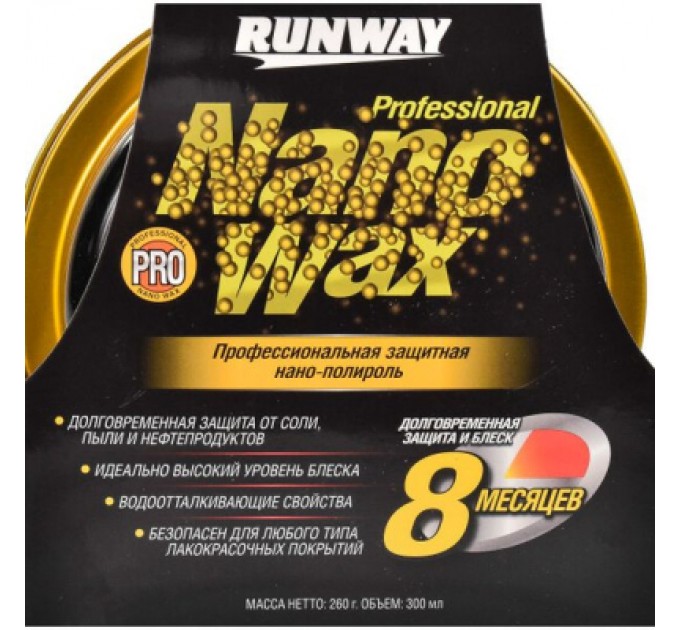 Runway Автополіроль Runway Нано 300 мл (RW6134)