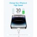Anker Дата кабель USB 2.0 AM to Lightning 0.9m 322 White Anker (A81B5H21/A81B5G21)