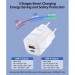 Choetech Зарядний пристрій Choetech GaN USB-A/USB-C 33W QC3.0/PD/PPS (PD5006-EU-WH)