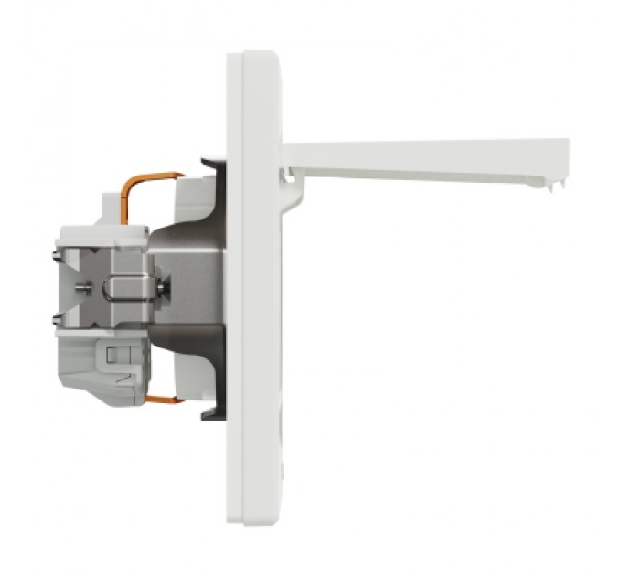 Schneider Electric Розетка Schneider Electric ASFORA з кришкою, біла (EPH3100121)