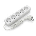 Electrum Подовжувач блоковий (ABS) Electrum 5 гнізд 3м із заземленням C-ES-1793