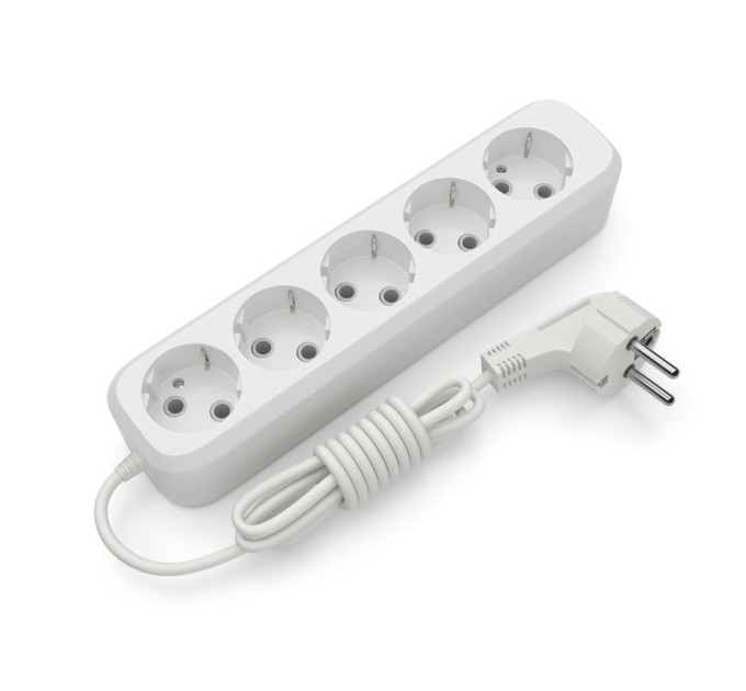 Electrum Подовжувач блоковий (ABS) Electrum 5 гнізд 3м із заземленням C-ES-1793