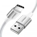 Ugreen Дата кабель USB 2.0 AM to Type-C 3.0m 3.0A 18W US288 White Ugreen (60409)