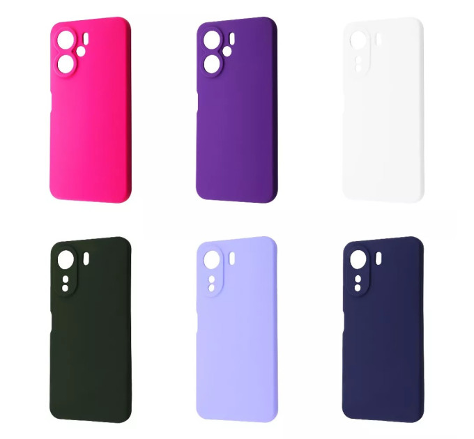 Wave Чохол-накладка Wave Full Silicone Cover для Xiaomi Redmi 13C 4G/Poco C65 Black