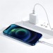 Baseus Дата кабель USB-C to Lightning 1.0m 20W Superior Series White Baseus (CATLYS-A02)