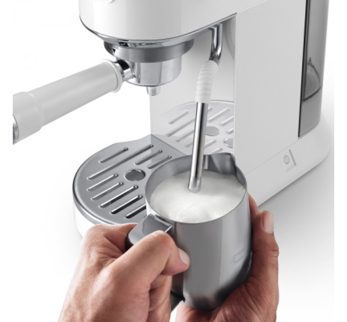 DeLonghi Ріжкова кавоварка еспресо DeLonghi EC 890.WI