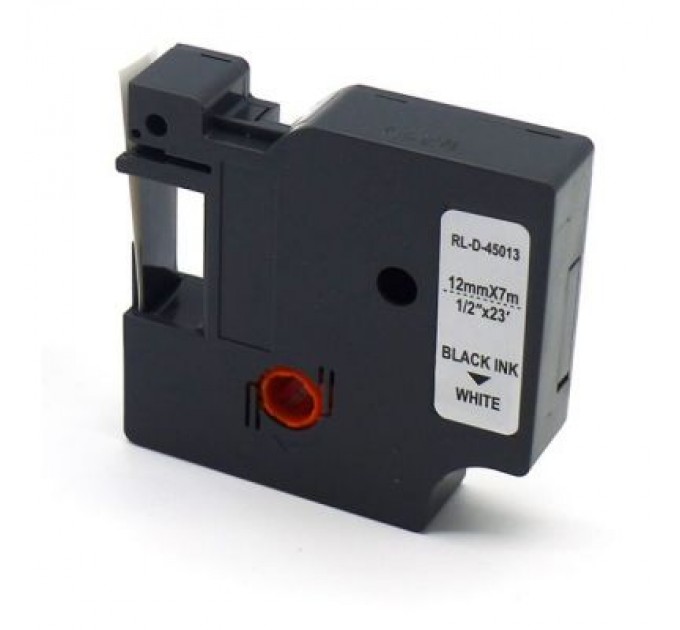 UKRMARK Стрічка для принтера етикеток UKRMARK RL-D-40915P-RE/WT, аналог DYMO S0720700, 9мм х 7м. (900292)