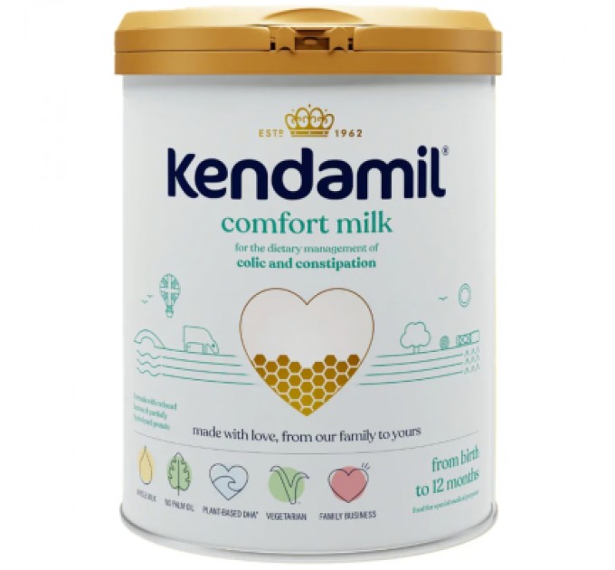 Kendamil Дитяча суміш Kendamil Comfort молочна антиколікова 0-12 місяців 800 г (92000057)