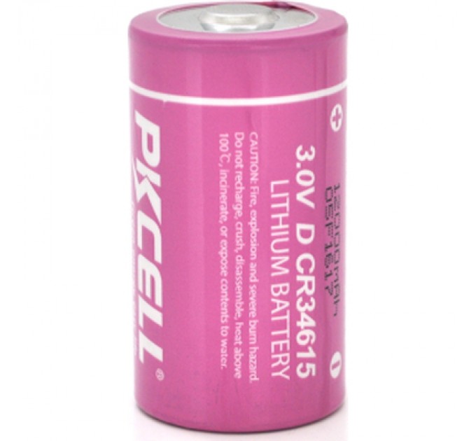PkCell Батарейка CR34615 (size D), 3.0V 12000mah, Lithium, OEM PkCell (CR34615)