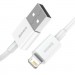 Baseus Дата кабель USB 2.0 AM to Lightning 2.0m Superior Fast Charging 2.4A white Baseus (CALYS-C02)