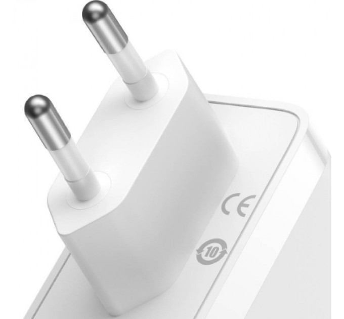 Baseus Зарядний пристрій Baseus GaN5 Pro Fast Charger 2C+U 140W + Cable 1.0m Type-C 240W white (CCGP100202)