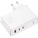 Baseus Зарядний пристрій Baseus GaN5 Pro Fast Charger 2C+U 140W + Cable 1.0m Type-C 240W white (CCGP100202)