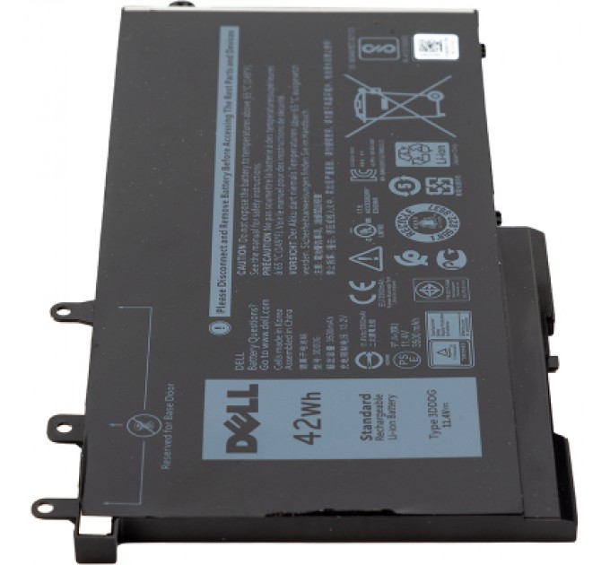 Dell Акумулятор до ноутбука Dell Latitude E5280 (3DDDG) 11.4V 3500mAh (NB441334)