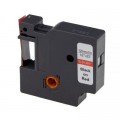 UKRMARK Стрічка для принтера етикеток UKRMARK RL-D-45017P-BK/RE, аналог DYMO S0720570, 12мм х 7м. (900298)