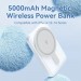Vention Батарея універсальна Vention Magnetic Wireless 5000mAh 20W 3A, PD USB-C, Light Indicator, White (FHSW0)