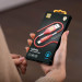 Luxe Cube Кабель Luxe Cube Armored USB - Lightning (M/M), 1 м, червоний (8886668686099)