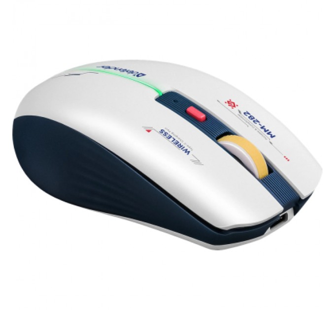 Defender Мишка Defender Dila MM-282 Wireless White/Blue (52282)