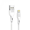 SkyDolphin Кабель SkyDolphin S03L USB - Lightning (M/M), 1 м, White (USB-000417)