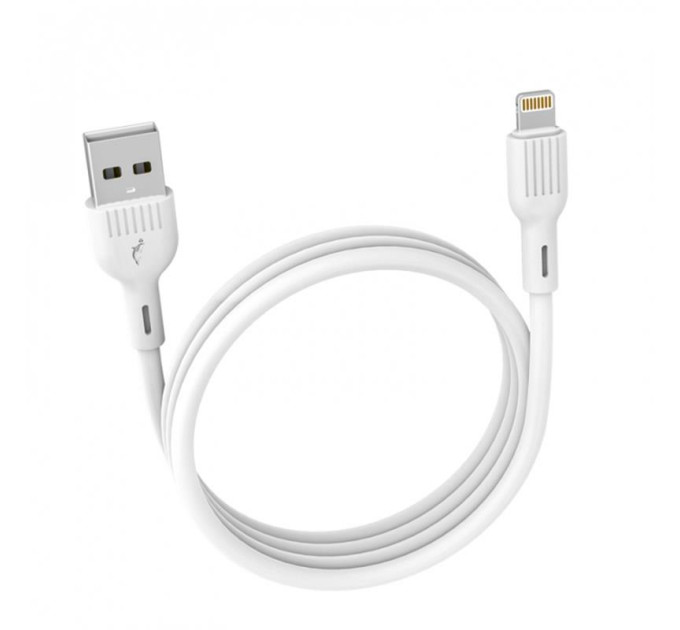 SkyDolphin Кабель SkyDolphin S03L USB - Lightning (M/M), 1 м, White (USB-000417)