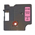 UKRMARK Стрічка для принтера етикеток UKRMARK RL-D-R-46027-BK/PK шовкова стрічка. для DYMO серії D1. 12мм (900310)
