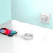 SkyDolphin Кабель SkyDolphin S57L USB Type-C - Lightning (M/M), PD 18 W,  1 м, White (USB-000545)