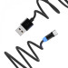 SkyDolphin Кабель SkyDolphin S59KIT Magnetic USB - Lightning + microUSB + Type-C 1м, Black (SDUSB-000547)