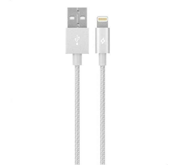 Ttec Кабель Ttec USB - Lightning (M/M), AlumiCable, 1.2 м, Silver (2DKM02G)