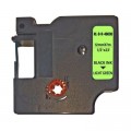 UKRMARK Стрічка для принтера етикеток UKRMARK RL-D-R-46030-BK/LG шовкова стрічка. для DYMO серії D1. 12мм (900311)