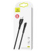 Usams Кабель Usams US-SJ364 USB - Lightning, 1 м, Black (SJ364USB01)