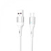 SkyDolphin Кабель SkyDolphin S06V LED Smart Power USB - microUSB 1м, White (USB-000558)