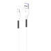SkyDolphin Кабель SkyDolphin S27V Spring Anti-Brake USB - micro USB (M/M), 1 м, White (SDUSB-000612)