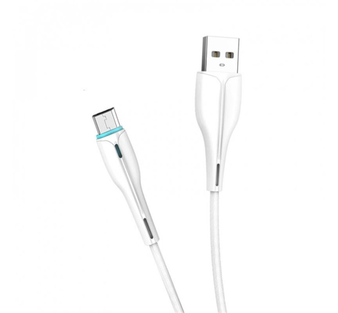 SkyDolphin Кабель SkyDolphin S48V USB - micro USB (M/M), 1 м, White (USB-000427)