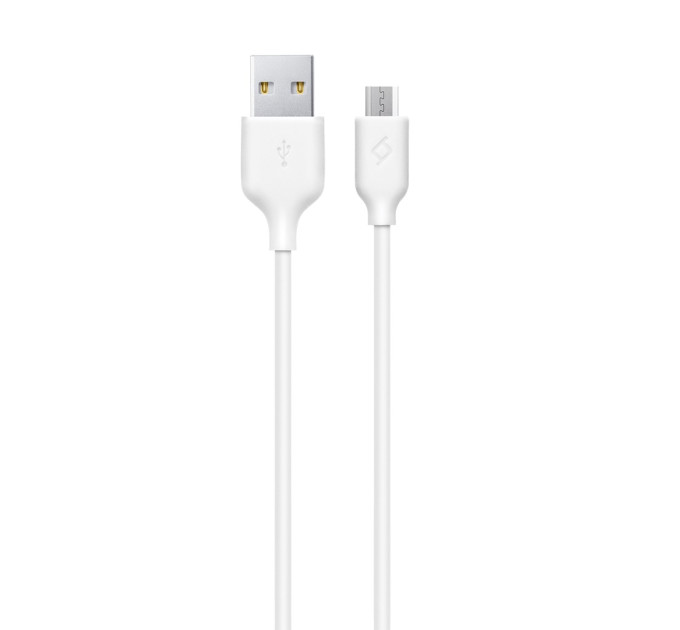 Ttec Кабель Ttec USB - мicro USB (M/M), 1.2 м, White (2DK7530B)