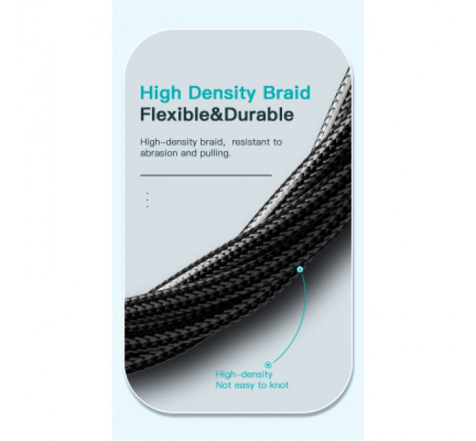 Essager Дата кабель USB-C to USB-C 2.0m 100W Digital Display blue Essager (ES-XCTT1-YDA03)