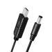 ColorWay Кабель ColorWay для роутера 12V (USB-DC 5.5х2.5mm) 1 м, Black (CW-CBUD067-BK)
