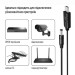 ColorWay Кабель ColorWay для роутера 12V (USB-DC 5.5х2.5mm) 1 м, Black (CW-CBUD067-BK)