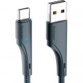 Essager Дата кабель USB 2.0 AM to USB-C 0.25m black Essager (EXCT-LSB01)