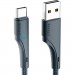 Essager Дата кабель USB 2.0 AM to USB-C 0.25m black Essager (EXCT-LSB01)